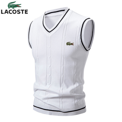 LCST™ Men's Classic V-Neck Sleeveless Knit Sweater