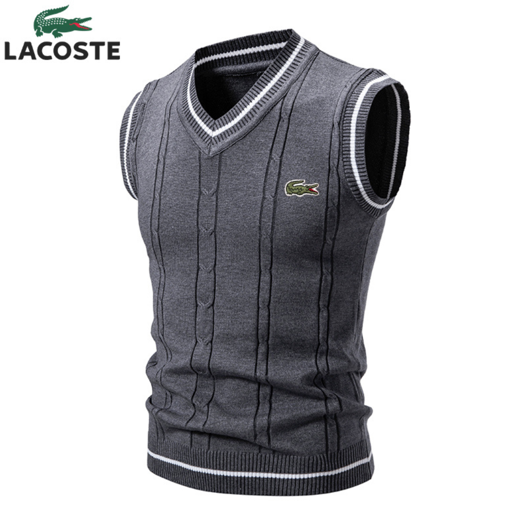 LCST™ Men's Classic V-Neck Sleeveless Knit Sweater