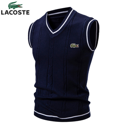 LCST™ Men's Classic V-Neck Sleeveless Knit Sweater