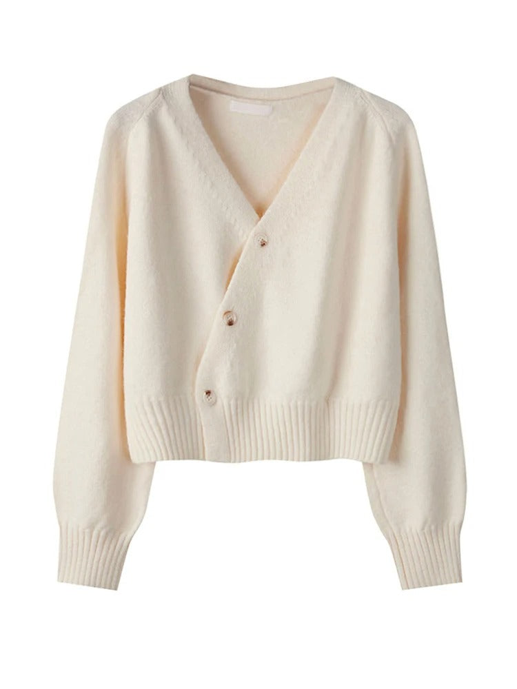 Women's V-Neck Cashmere Cardigan