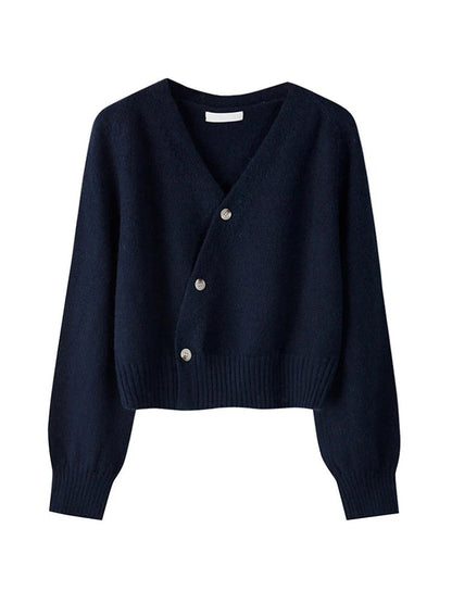 Women's V-Neck Cashmere Cardigan